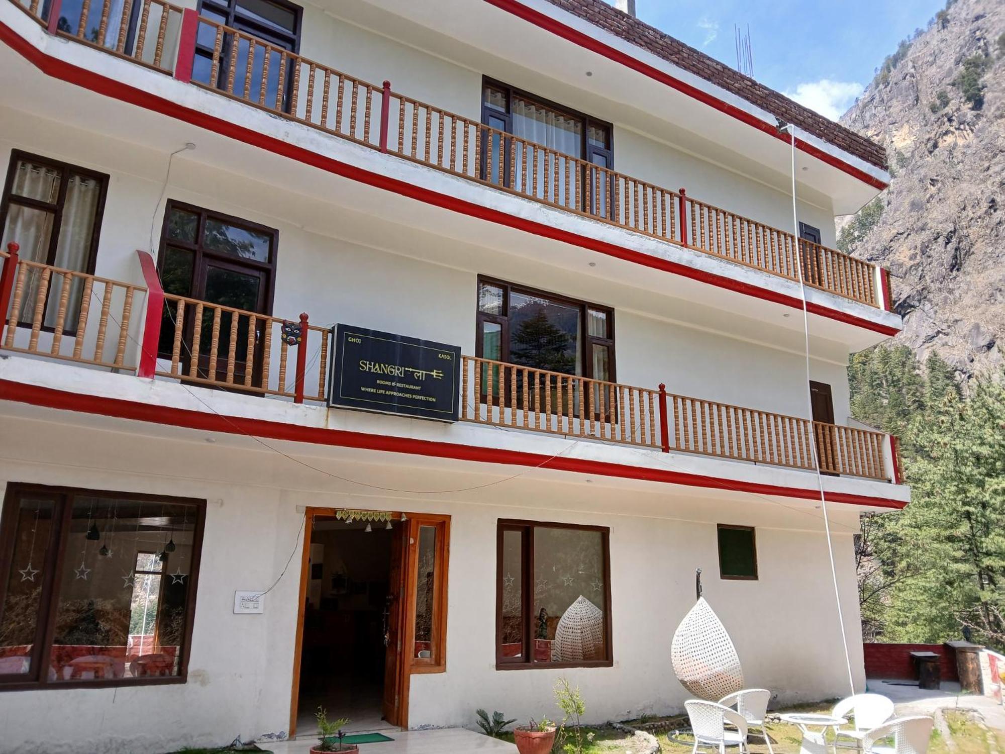 Shangri-La Rooms & Restaurant Kasol Dış mekan fotoğraf