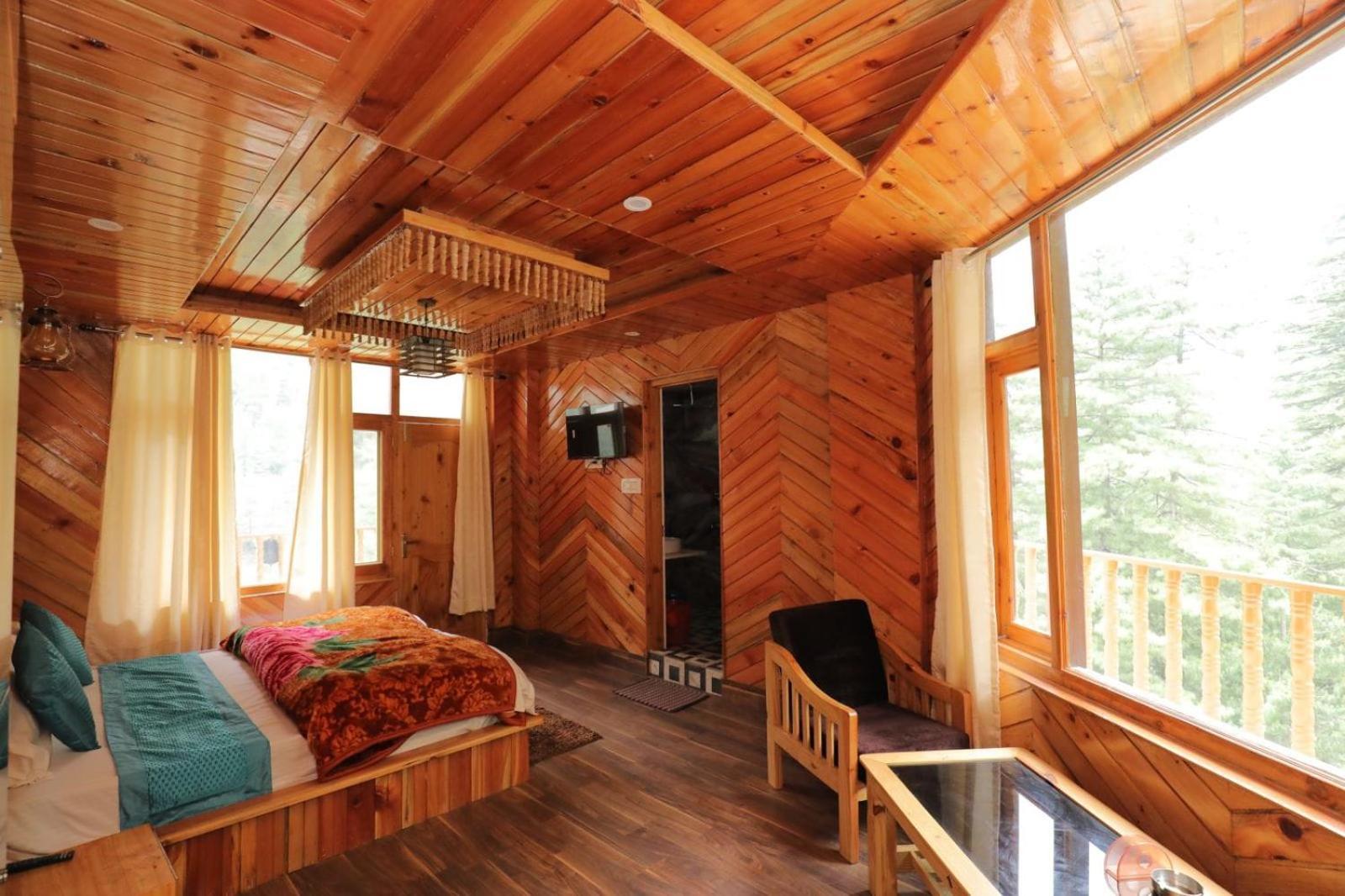 Shangri-La Rooms & Restaurant Kasol Dış mekan fotoğraf